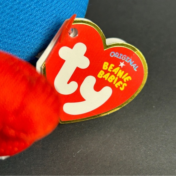 Ty Original Beanie Babies x Marvel Captain America Plush OS - Picture 2 of 4